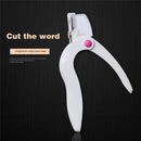 Nail Art French Nail Edge Clipper Cutter Acrylic Gel False Tips Manicure Tool-