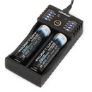 For Ni-MH/Ni-Cd Li-ion LiFePO4 Battery 2 Slot 5V USB Battery Charger LED Display