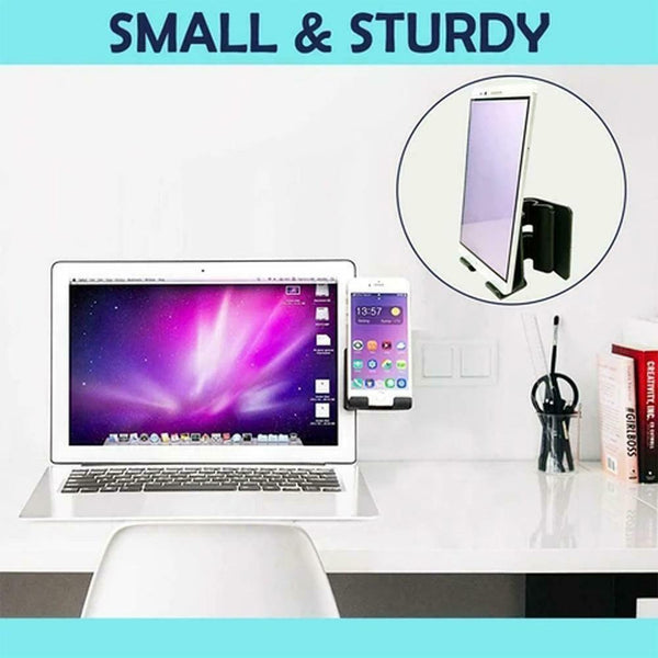 Notebook Screen Side Phone Holder Clip on Monitor for Laptop Desktop Monitor New