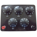 Black Resistance Box Iron Variable Decade Resistor Resistance Box 0-9999.9
