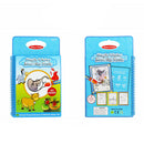 Colorful Water Drawing Book Kids Coloring Book Water Painting Board(Animal) A