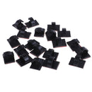 20Pcs Lf-Adhesive Wire Tie Cable Clamp Clip Holder For Car Dash Cam Nw