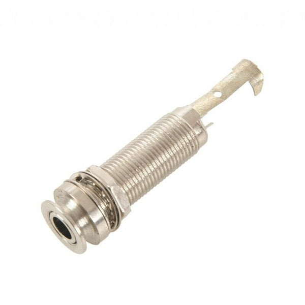 Cylinder Clip End Pin Mono Panel Output Jack Socket For Electric Guitar Bas