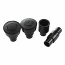 Plastic Garden Fountain Pump Waterfall Head Set, Black