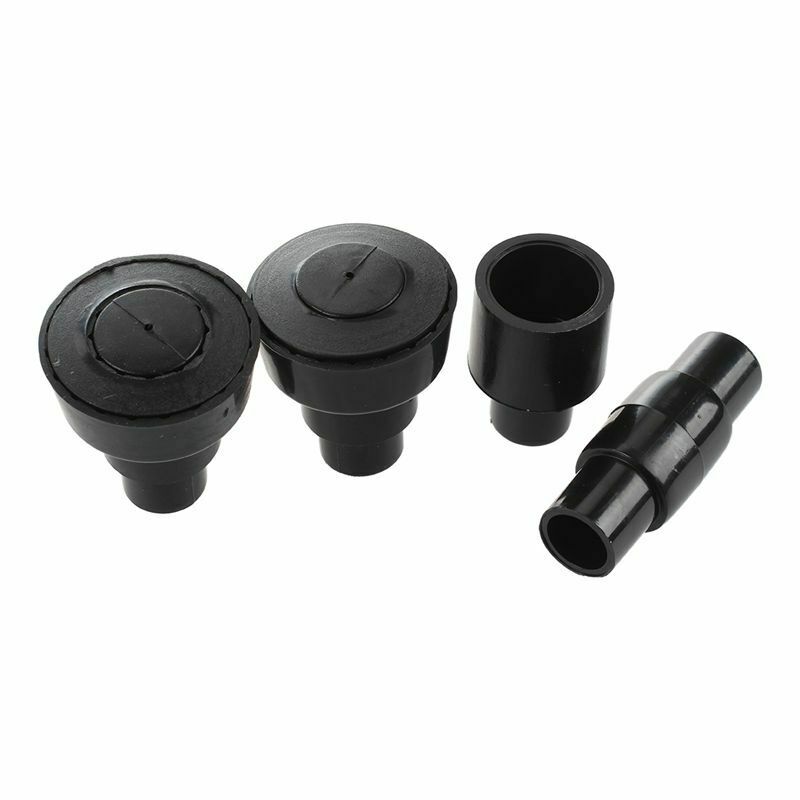 Plastic Garden Fountain Pump Waterfall Head Set, Black