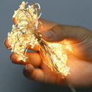 Waterproof LED Star Copper Wire String Light Fairy Xmas Lamp Wedding Party  I2T6