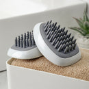 2Pcs Massage Hair Brush, Soft Rubber Head Scalp Massager, Shampoo Shower Br