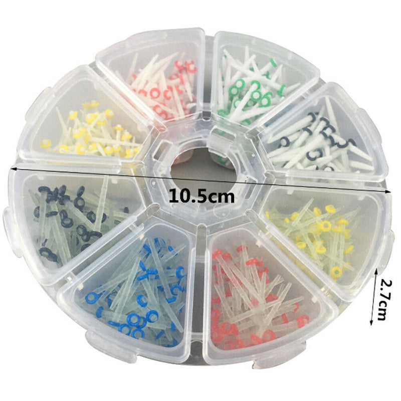 200Pcs dental fiber post glass quartz teeth restorative 1.2 1.4 1.6 1.8mm pos-y