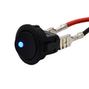 5 Pieces LED Dot Light 12V Car Boat Round Rocker ON/OFF TOGGLE SPST Switch