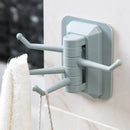 Multi-Function Rotating Self-Adhesive Wall Hook Kitchen Door Bathroom Towel