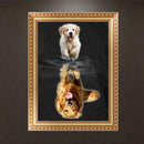 5D Dog Diamond Embroidery Painting Cross Stitch DIY Art Craft Home Decor