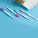 1Pc Soft Handheld Silicone Face Care Clean Brush Exfoliator Blackhead Remov Q3D8
