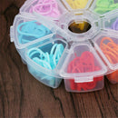 104pcs/kit Knitting Crochet Locking Stitch Needle Clip Markers Holder Tool H7