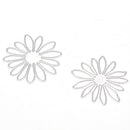 chrysant flower with leave metal die cutting die scrapbooking decorative craft L