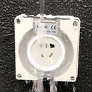 3 pin 10 Amp 10A Power Inlet - Weatherproof - IP66 for Motorhome RV 240V 3C