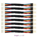 8pcs PC Fan Speed Reduce 4 Pin Power Resistor Male to Female Cable Adapter