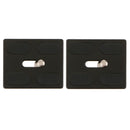 2Pack Camera Quick Release Plate QAL-50 for Fotopro FPH-52Q FPH-62Q FPH-61G T3S
