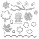 Metal Cutting Dies for DIY Scrapbooking Album Paper Cards Embossing Stencil A