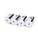 4Pcs Round Shelves Support Brackets Clamps Clips 4-6mm Glass Wooden Acrylic BX