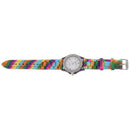 Women Silicone Crystal Bling Analog Digital Quartz Wrist Watch Color:Pink