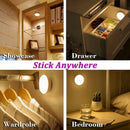 Motion Sensor Light, Usb Rechargeable Puck Lights,Battery Operated Closet L