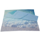 Beach Tapestry Ocean Decor Tropical Island Paradise Beach at Sunset Time wi S3M6