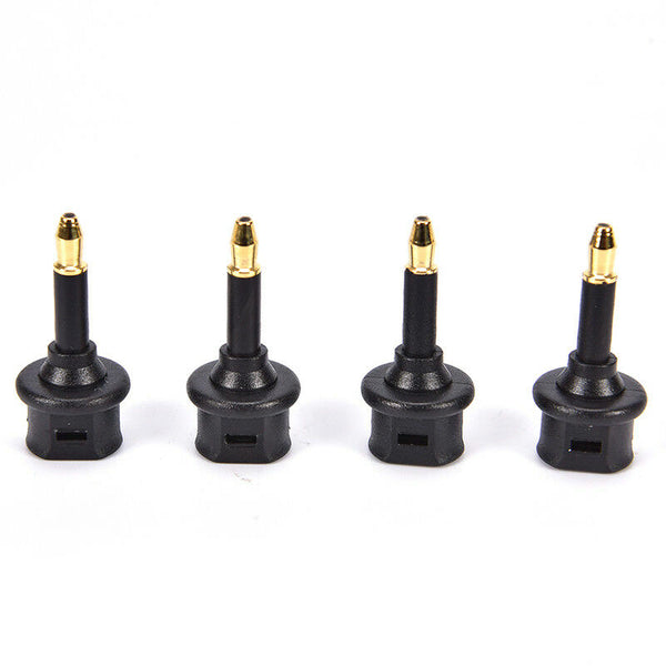 Toslink Optical Female to 3.5mm Male Mini Toslink Plug S/PDIF Adaptor Connect JR