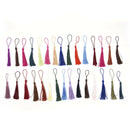 30Pcs Silky Tassels Crafts for Souvenir Bookmarks Jewelry Making Accessories AU