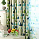 Triangle Balcony Window Curtain Sheer Drape Scarf Valance Blackout Cloth