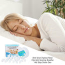 8pcs/box Silicone Anti Snore Apnea Nose Clip Stop Snoring Device Sleeping Aid