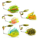 Rotating Fish-type Sequined Beard Lures Bait Noisy Dec Bait B3L0 Spiner Buz T4H7