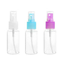 Clear Perfume Refillable Travel Lotion Liquid Spray Press Pump Bottle (30ml