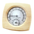Wooden Sauna Hygrothermograph Thermometer