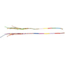 9 colorful thread friendship bracelets woven Hippie