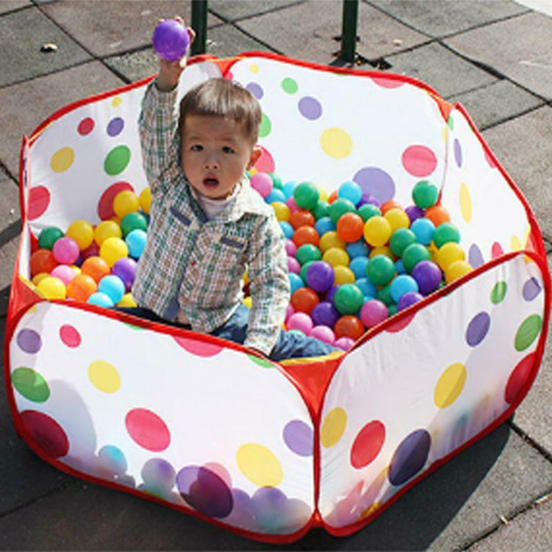 50PCS Eco-Friendly Colorful Soft Plastic Ocean Wave Ball Baby Toys