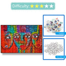 1000 Pieces Adults Kids Paper Jigsaw Puzzles Colorful Human Assembling Toys