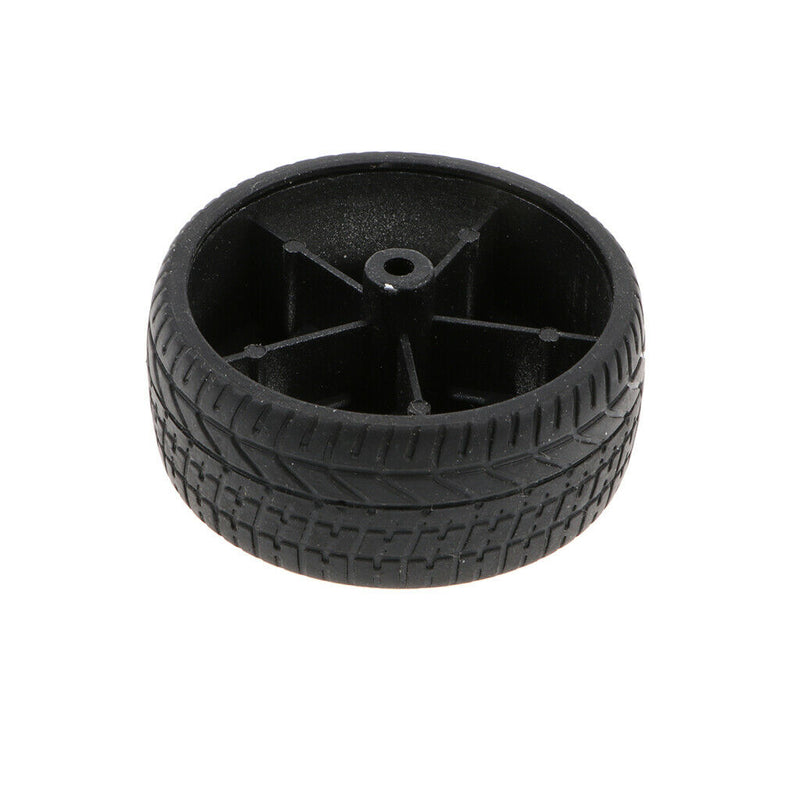 1:10 Scale 4pcs Rubber 5 Spoke Wheel Rim & Tyres For RC Racing Car Parts