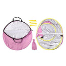 Portable Kids Baby Games Beach Tent Build Outdoor Swimming Pool (Pink)