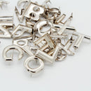 26Pcs English Letter Rivet Metal Leather Craft Repair Studs Decor 15mm