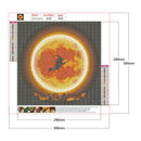 Halloween 5D DIY Diamond Painting Full Round Drill Embroidery Art (WX437)