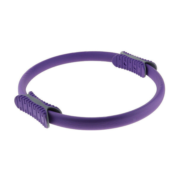 Dual Grip Pilates Ring Full Body Toning Fitness Magic Circle Exercise Purple