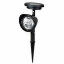 2 pcs 4 LED Solar Garden Lamp Spot Light Outdoor Lawn Landscape Spotlight L