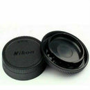 For Nikon AF AF-S Lens DSLR SLR Camera New Body Front + Rear Lens Cap Cover@