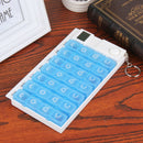 28 Slots Weekly 7 Days Portable Pill Box Colorful Plastic Holder Pill Cases A