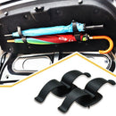 Car Trunk Mounting Double Bracket Umbrella Holder Rack Clip Hook Multifunct