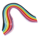 260 Rainbow Paper Quilling Strips Set 3mm 39cm Flower Gift Paper For DIY BX