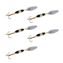 5 Pieces High Quality Fishing Lures Fishing Baits Metal Material Hard Fishing