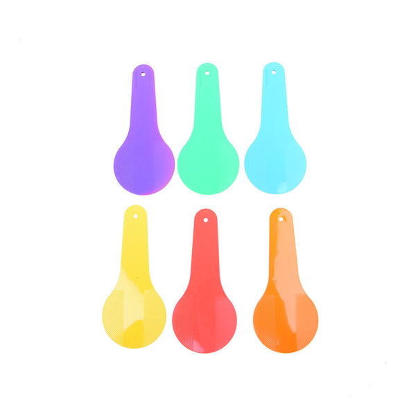 6pcs Baby Learning Montessori Painting Color Match Cognition Plastic Beat LJ