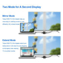 Home Portable Active 1080P Female HDMI To VGA Male Converter Adapter For Laptop