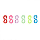 New Amazing Loom Bands Pack of 125 Colorful S-Clips